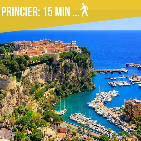 Serenity - Sea View - 2 Bedrooms, 3 Beds To 7 People Cap-d'Ail