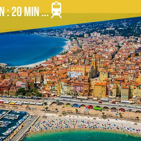 Serenity - Sea View - 2 Bedrooms, 3 Beds To 7 People Apartamento Cap-d'Ail