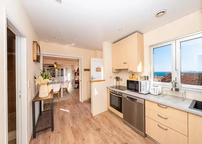 公寓 Serenity - Sea View - 2 Bedrooms, 3 Beds To 7 People 卡普戴尔